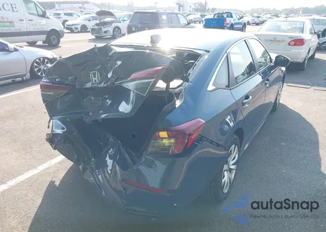 2025 Honda Civic Lx from USA, damaged, VIN 2HGFE2F2XSH504992